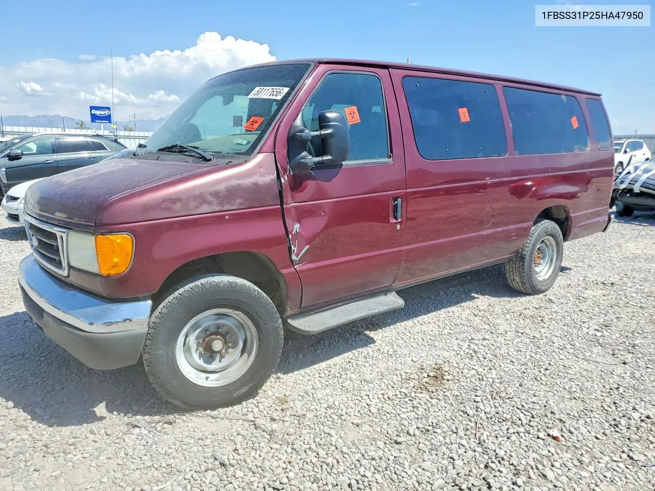 2005 Ford E-Series VIN: 1FBSS31P25HA47950 Lot: 58117656
