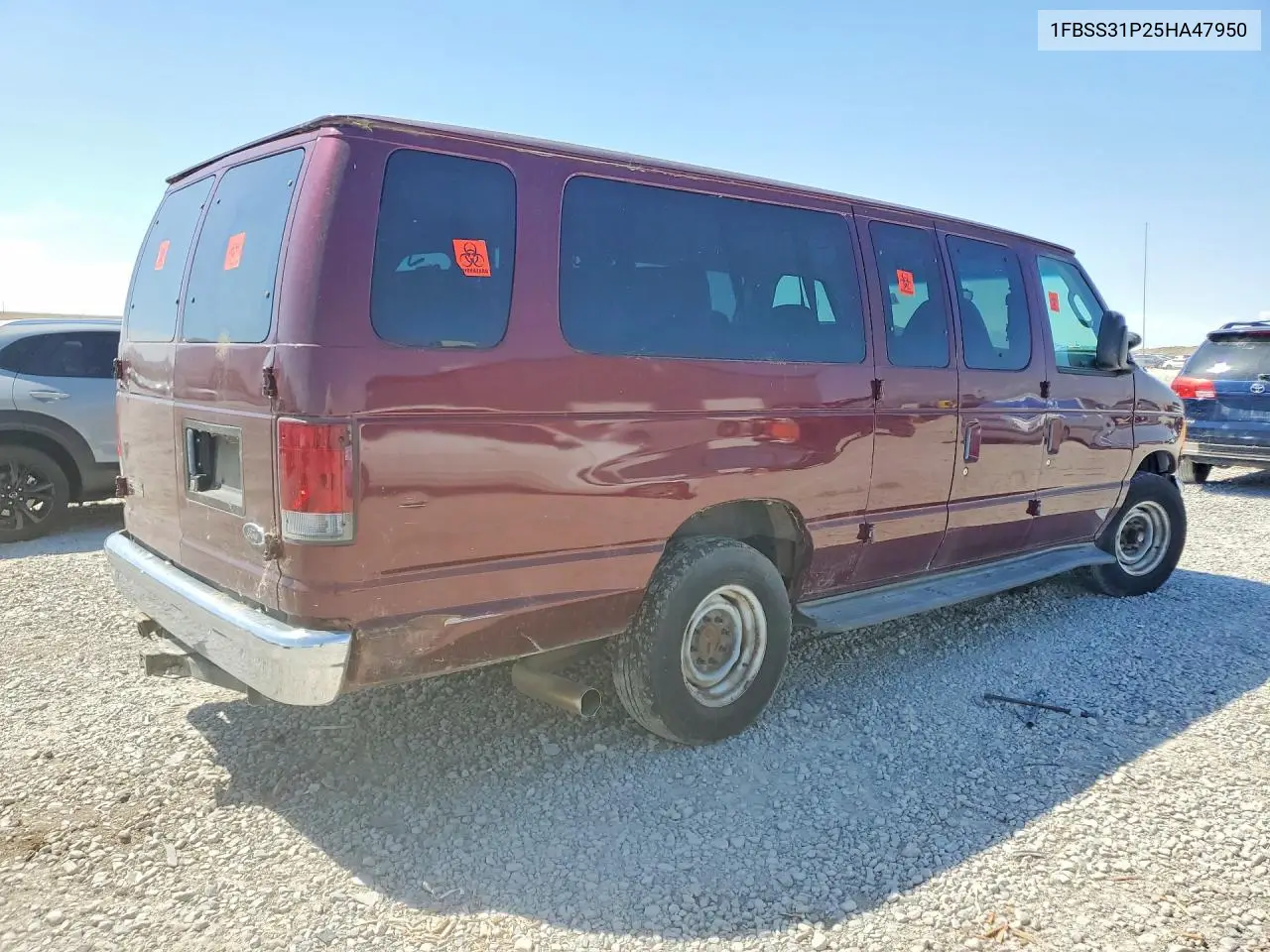 2005 Ford E-Series VIN: 1FBSS31P25HA47950 Lot: 58117656
