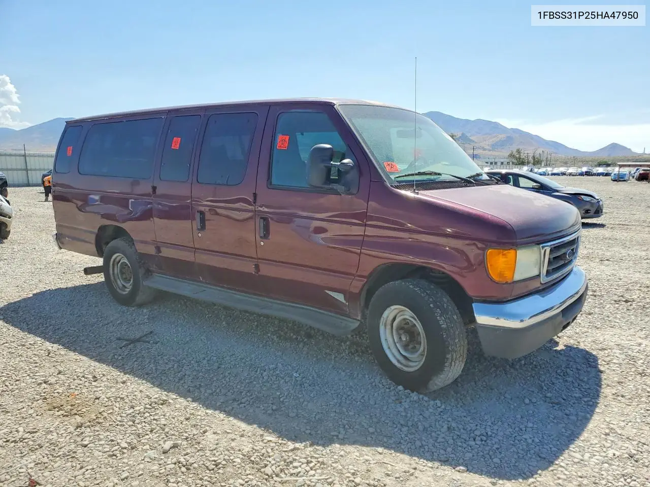 2005 Ford E-Series VIN: 1FBSS31P25HA47950 Lot: 58117656