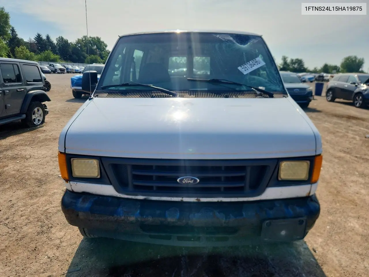 2005 Ford Econoline E250 Van VIN: 1FTNS24L15HA19875 Lot: 59736496