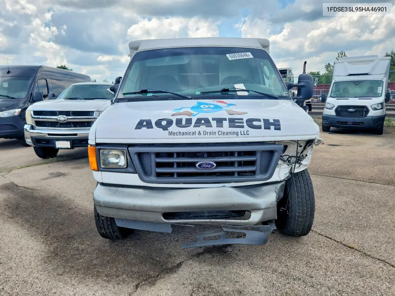 2005 Ford Econoline E350 Super Duty Cutaway Van VIN: 1FDSE35L95HA46901 Lot: 60630646