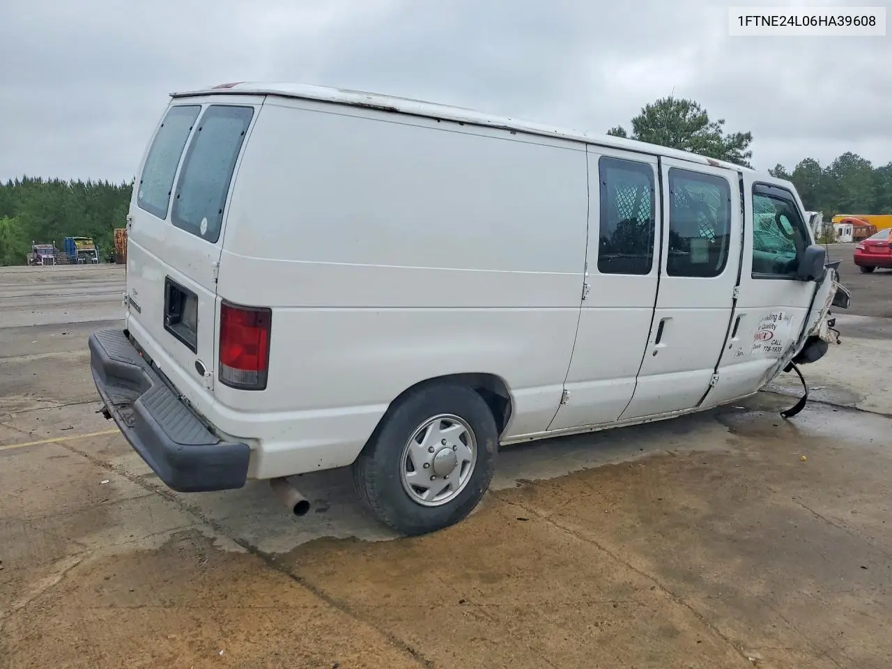 2006 Ford Econoline E250 Van VIN: 1FTNE24L06HA39608 Lot: 51708456