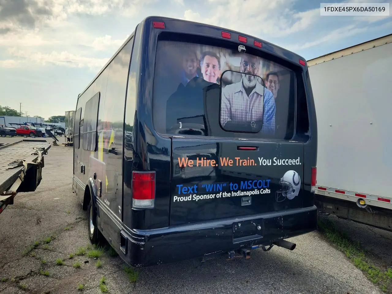 2006 Ford Econoline E450 Super Duty Cutaway Van VIN: 1FDXE45PX6DA50169 Lot: 60614996
