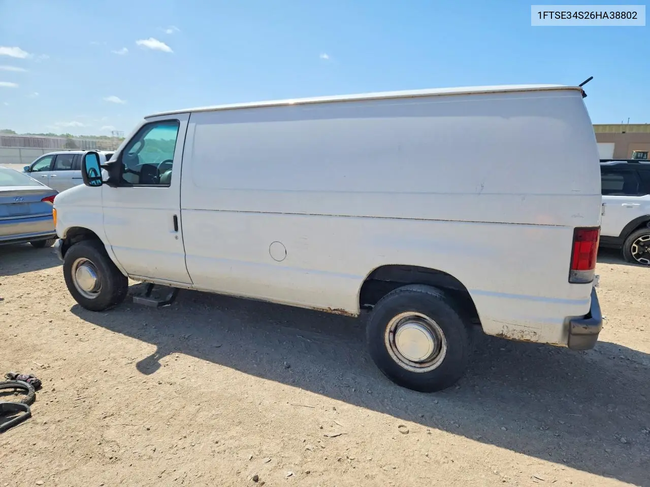 2006 Ford Econoline E350 Super Duty Van VIN: 1FTSE34S26HA38802 Lot: 61385416