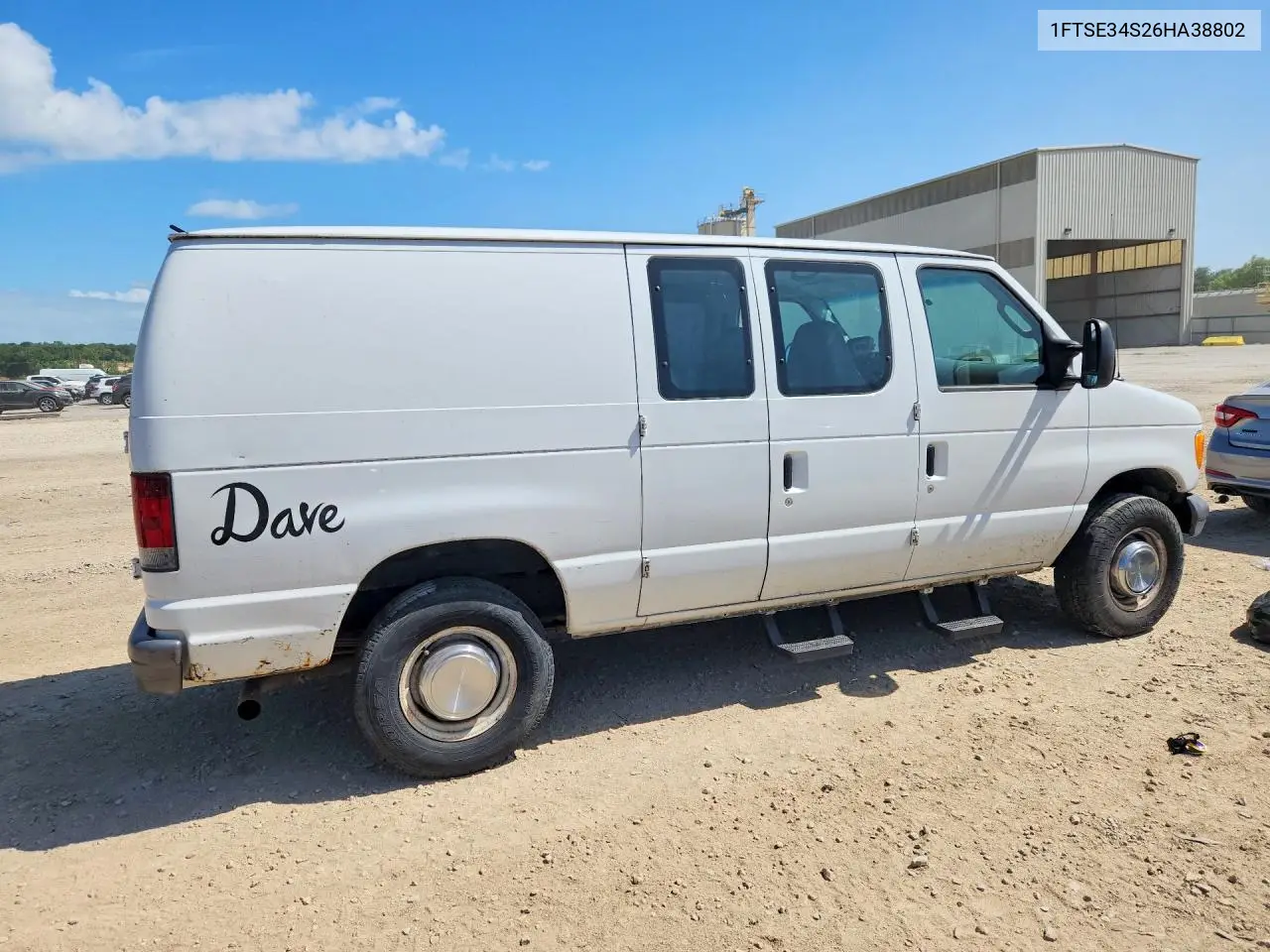 2006 Ford Econoline E350 Super Duty Van VIN: 1FTSE34S26HA38802 Lot: 61385416