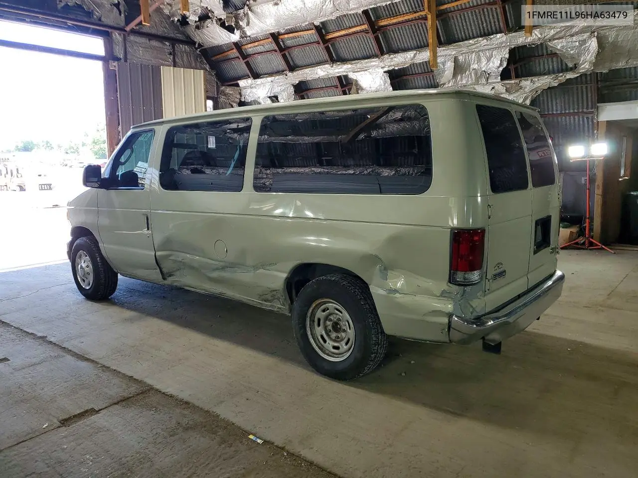 2006 Ford Econoline E150 Wagon VIN: 1FMRE11L96HA63479 Lot: 61768556
