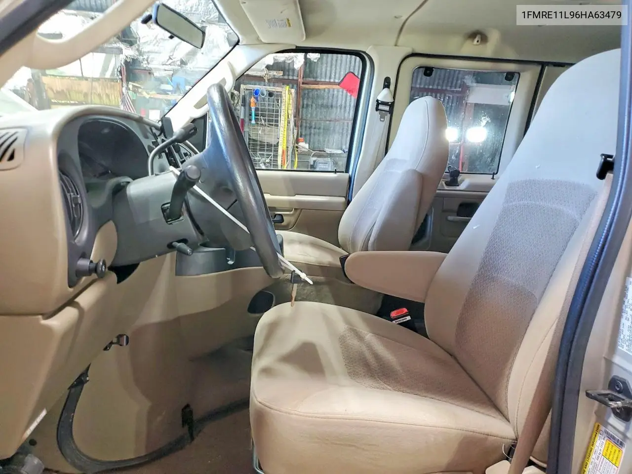 2006 Ford Econoline E150 Wagon VIN: 1FMRE11L96HA63479 Lot: 61768556