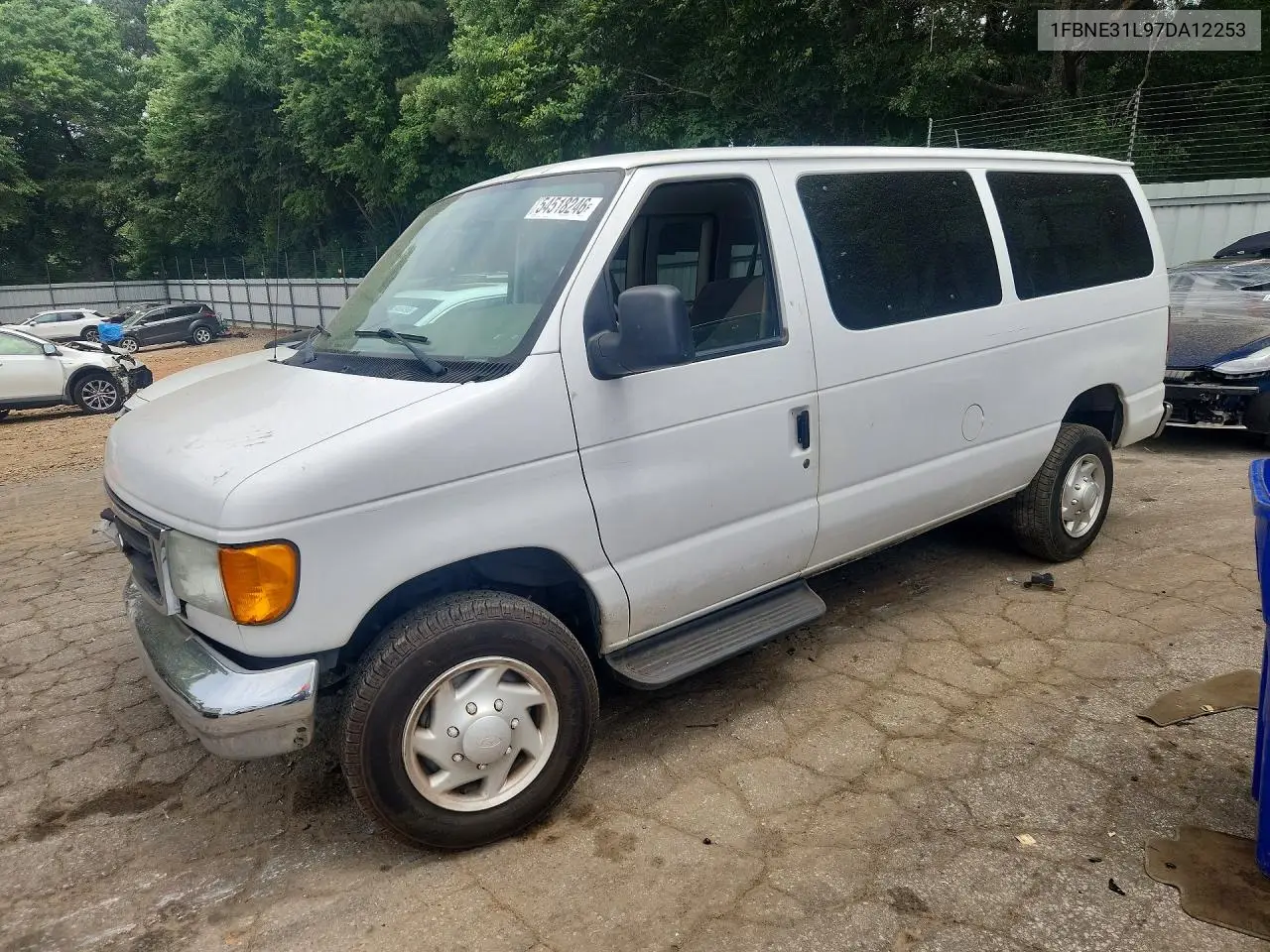 2007 Ford Econoline E350 Super Duty Wagon VIN: 1FBNE31L97DA12253 Lot: 54518246