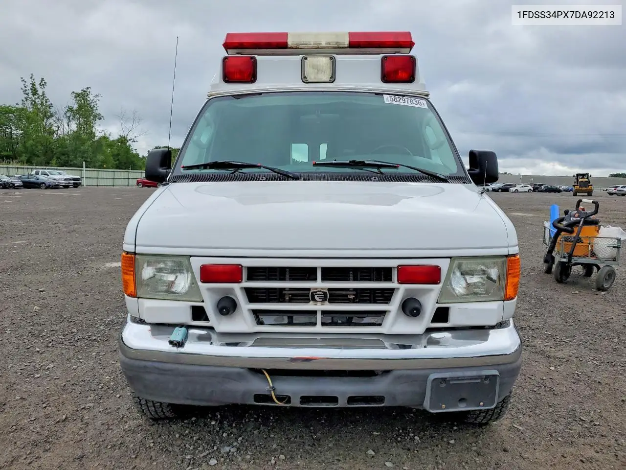 2007 Ford Econoline E350 Super Duty Van VIN: 1FDSS34PX7DA92213 Lot: 58297836