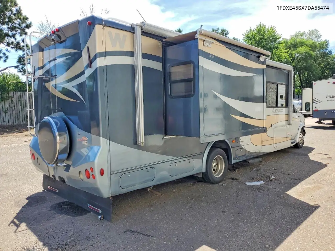 2007 Ford E450 Rv VIN: 1FDXE45SX7DA55474 Lot: 59673716