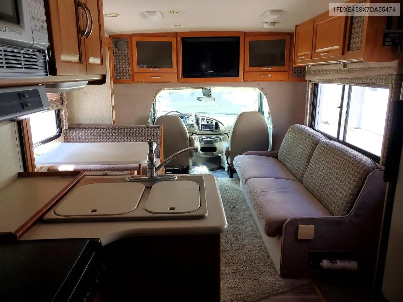 2007 Ford E450 Rv VIN: 1FDXE45SX7DA55474 Lot: 59673716