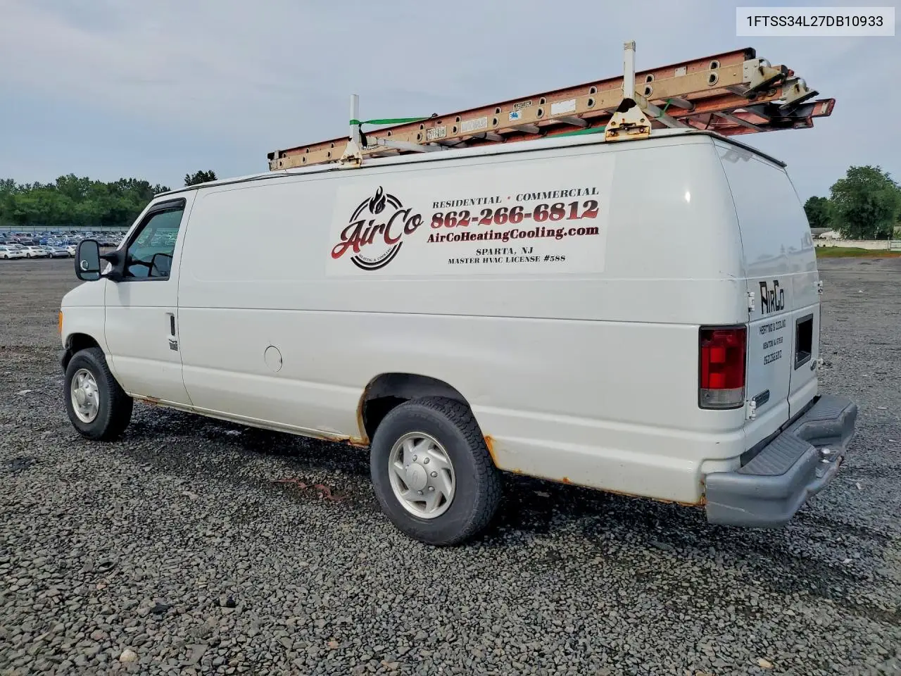 2007 Ford Econoline E350 Super Duty Van VIN: 1FTSS34L27DB10933 Lot: 60589216