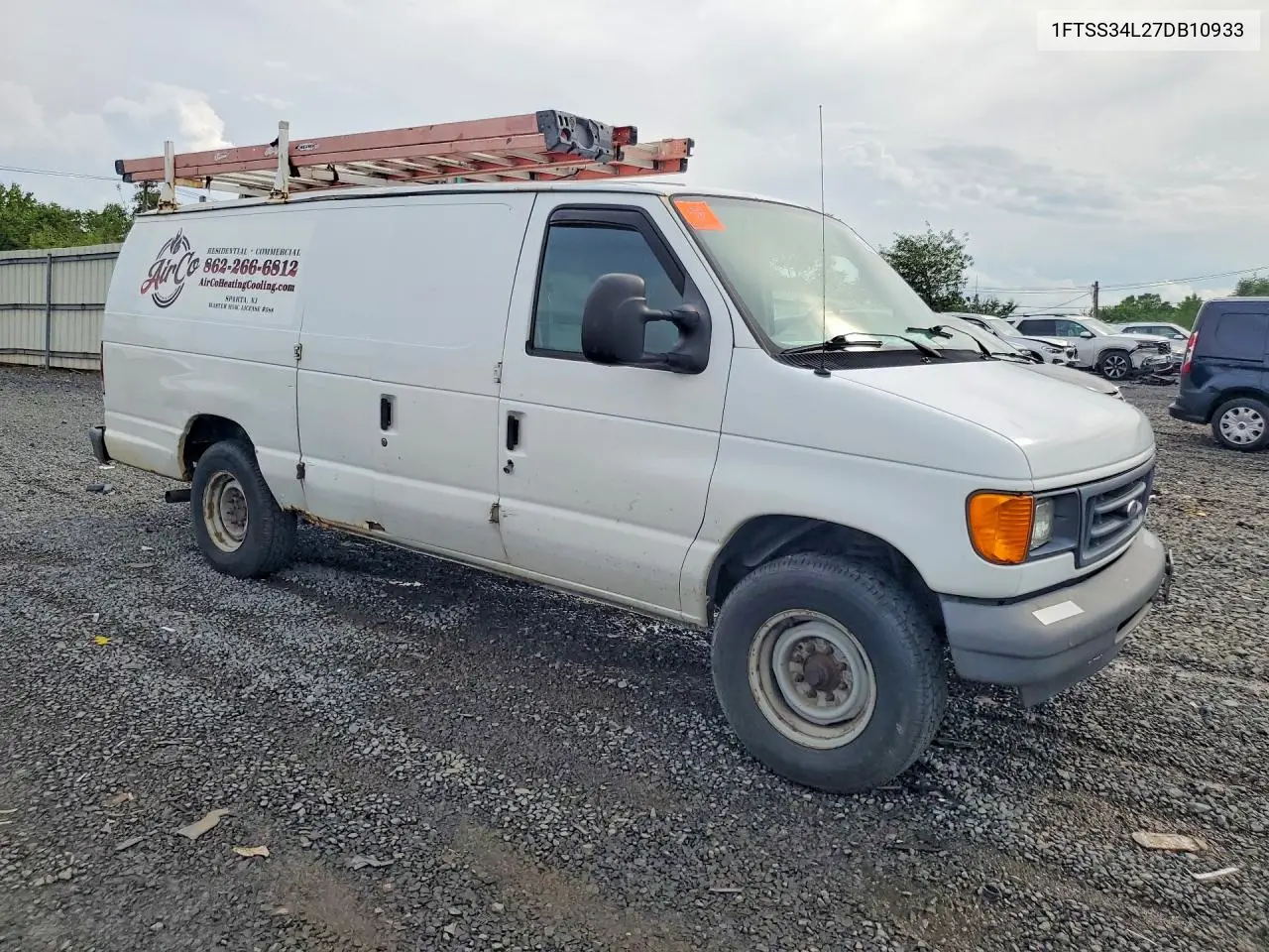 2007 Ford Econoline E350 Super Duty Van VIN: 1FTSS34L27DB10933 Lot: 60589216