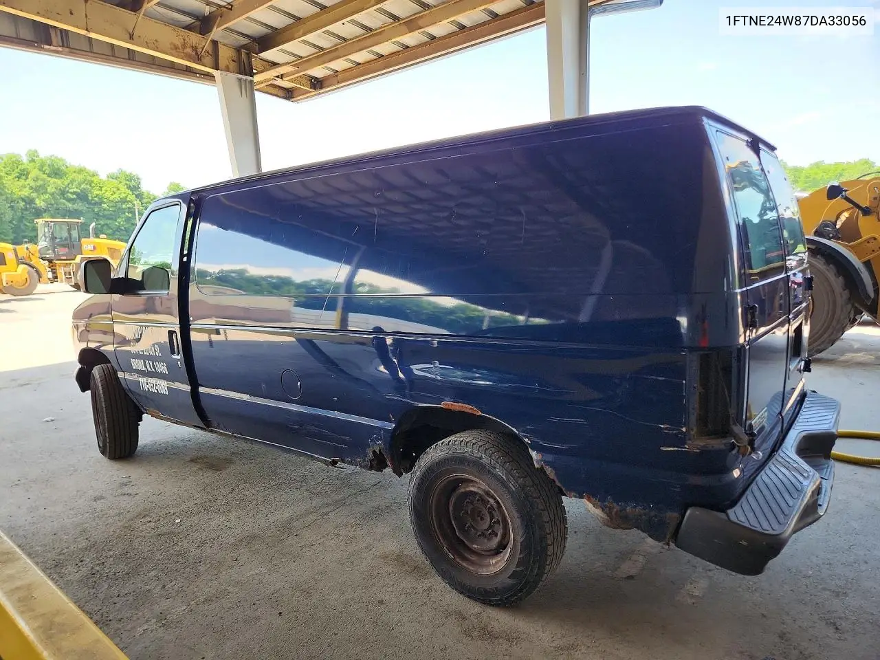2007 Ford Econoline E250 Van VIN: 1FTNE24W87DA33056 Lot: 60656876