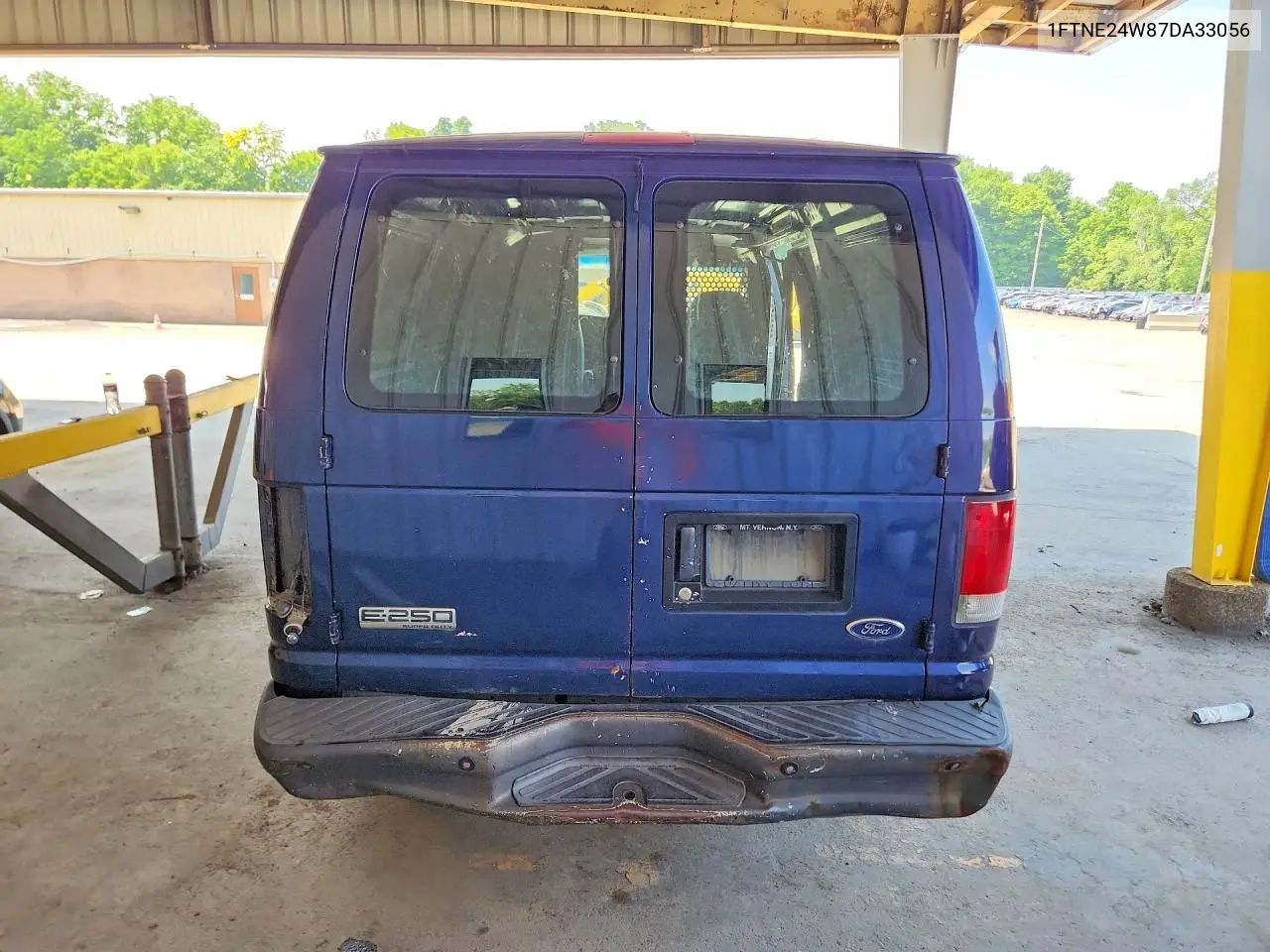 2007 Ford Econoline E250 Van VIN: 1FTNE24W87DA33056 Lot: 60656876