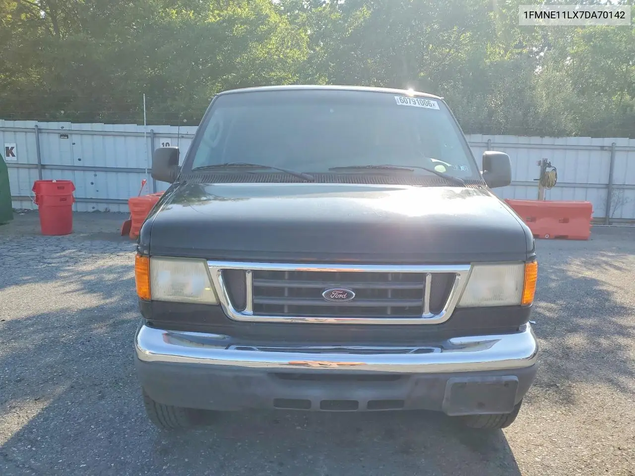 2007 Ford Econoline E150 Wagon VIN: 1FMNE11LX7DA70142 Lot: 60791006