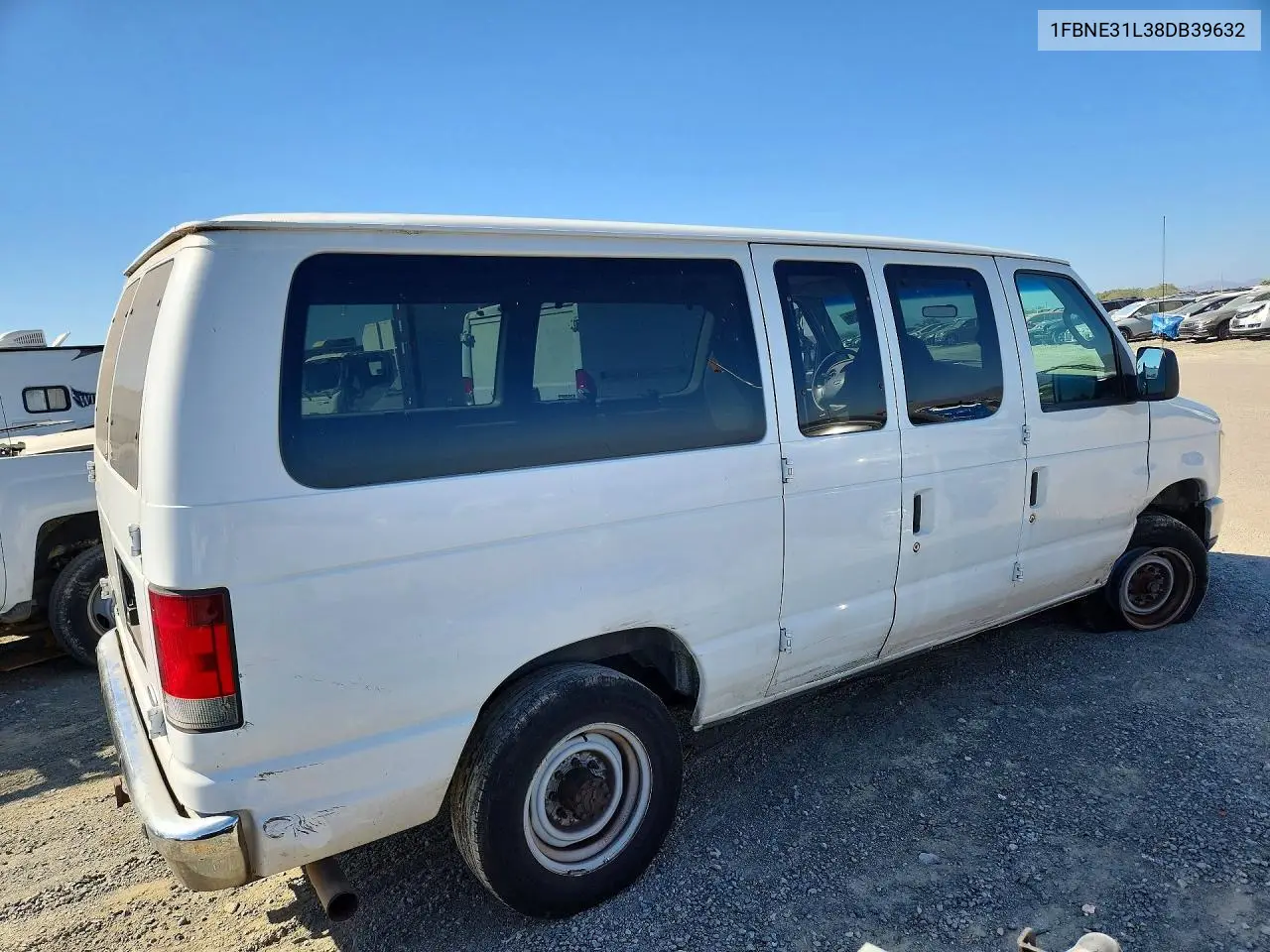 2008 Ford Econoline E350 Super Duty Wagon VIN: 1FBNE31L38DB39632 Lot: 60514356
