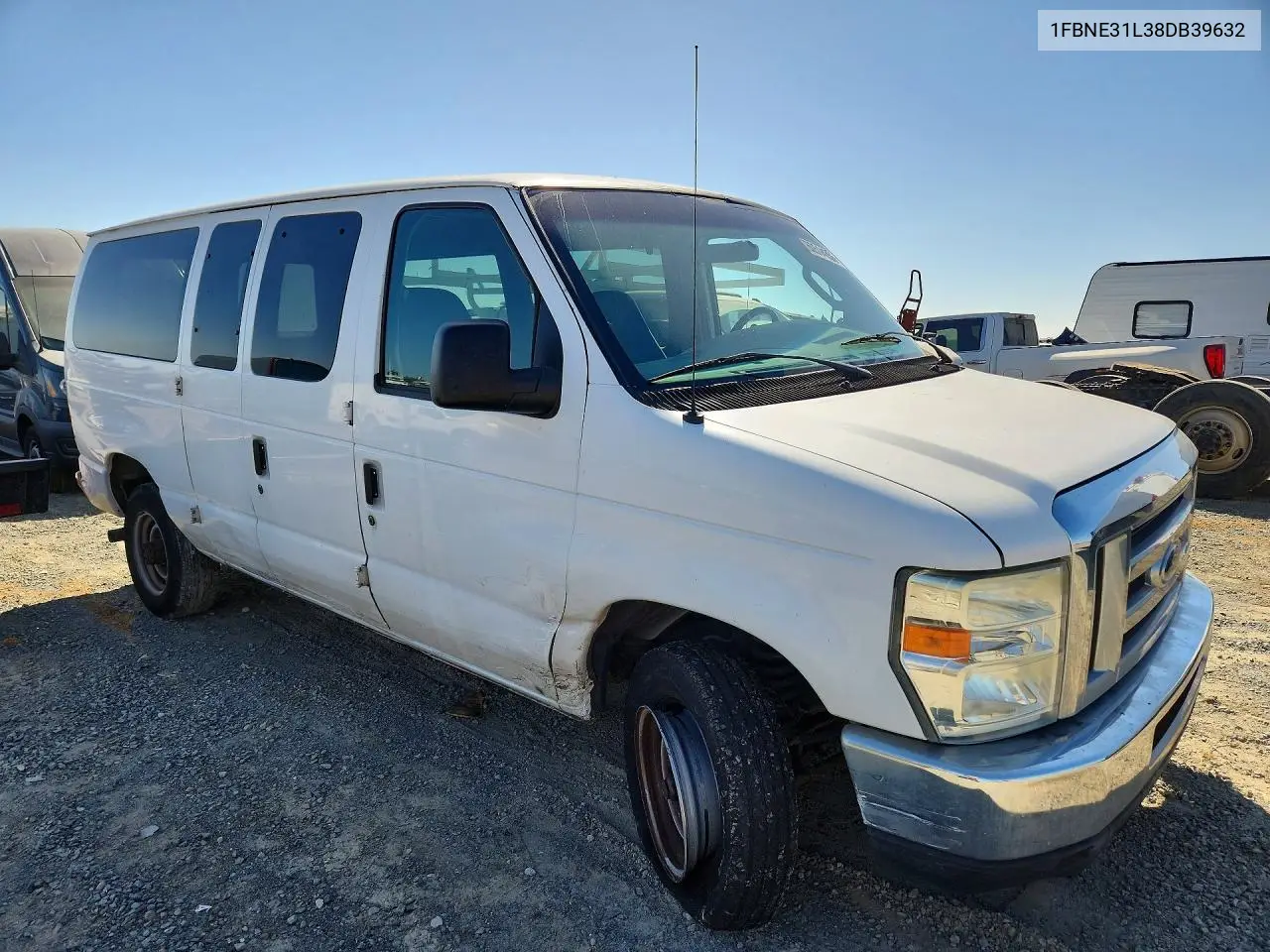 2008 Ford Econoline E350 Super Duty Wagon VIN: 1FBNE31L38DB39632 Lot: 60514356