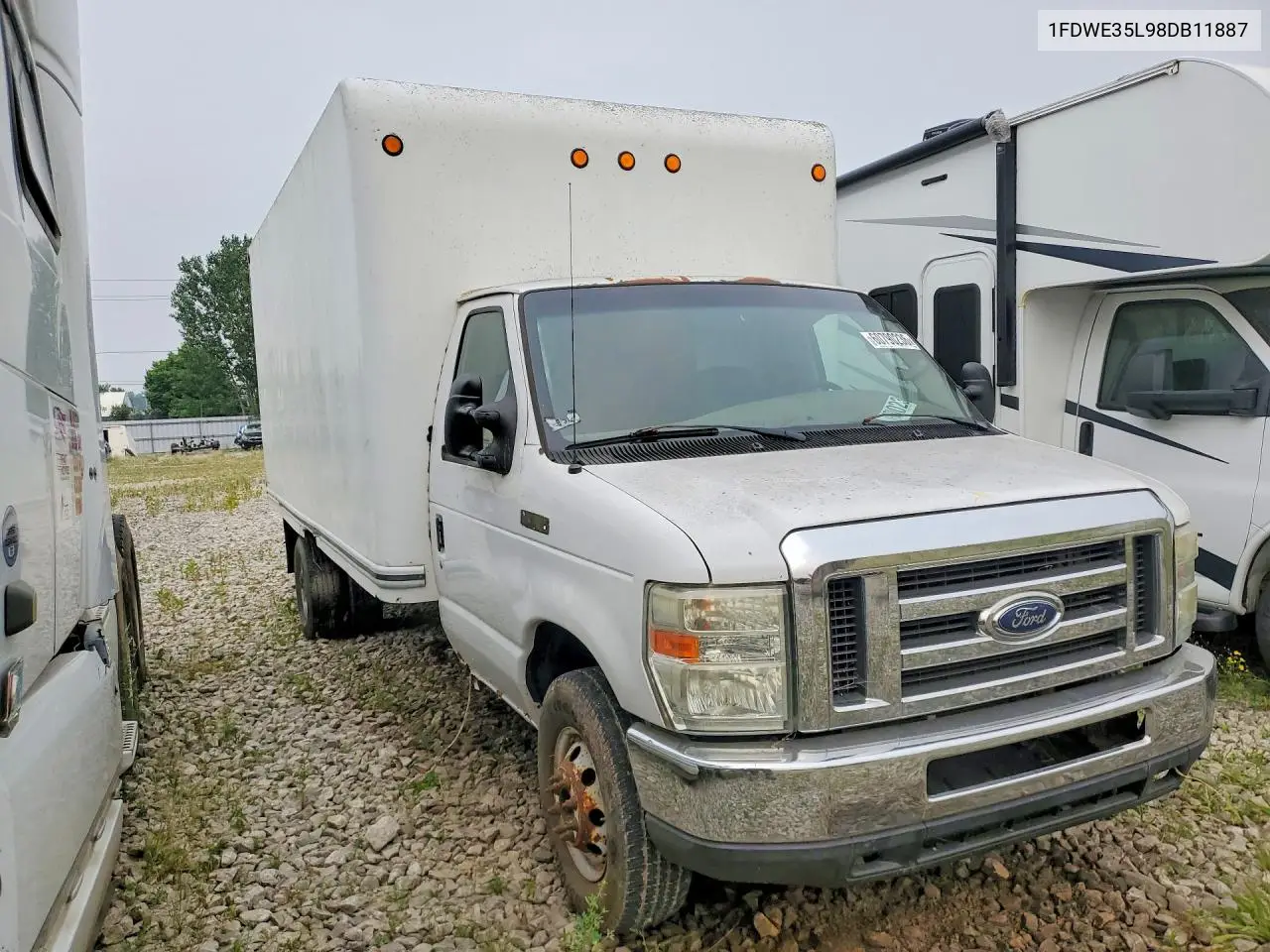 2008 Ford Econoline E350 Super Duty Cutaway Van VIN: 1FDWE35L98DB11887 Lot: 60790236