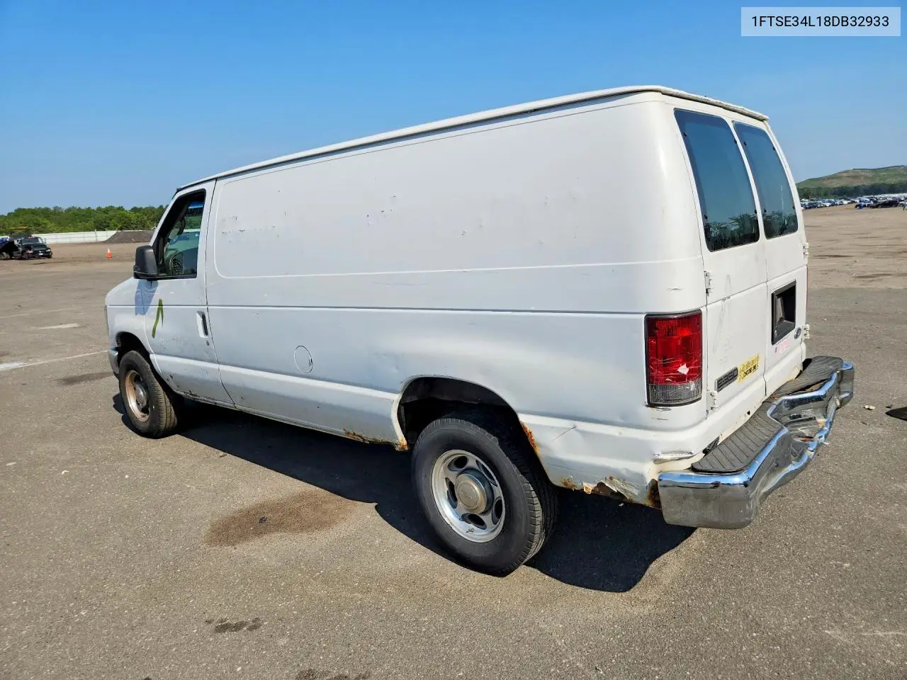 2008 Ford Econoline E350 Super Duty Van VIN: 1FTSE34L18DB32933 Lot: 60794476