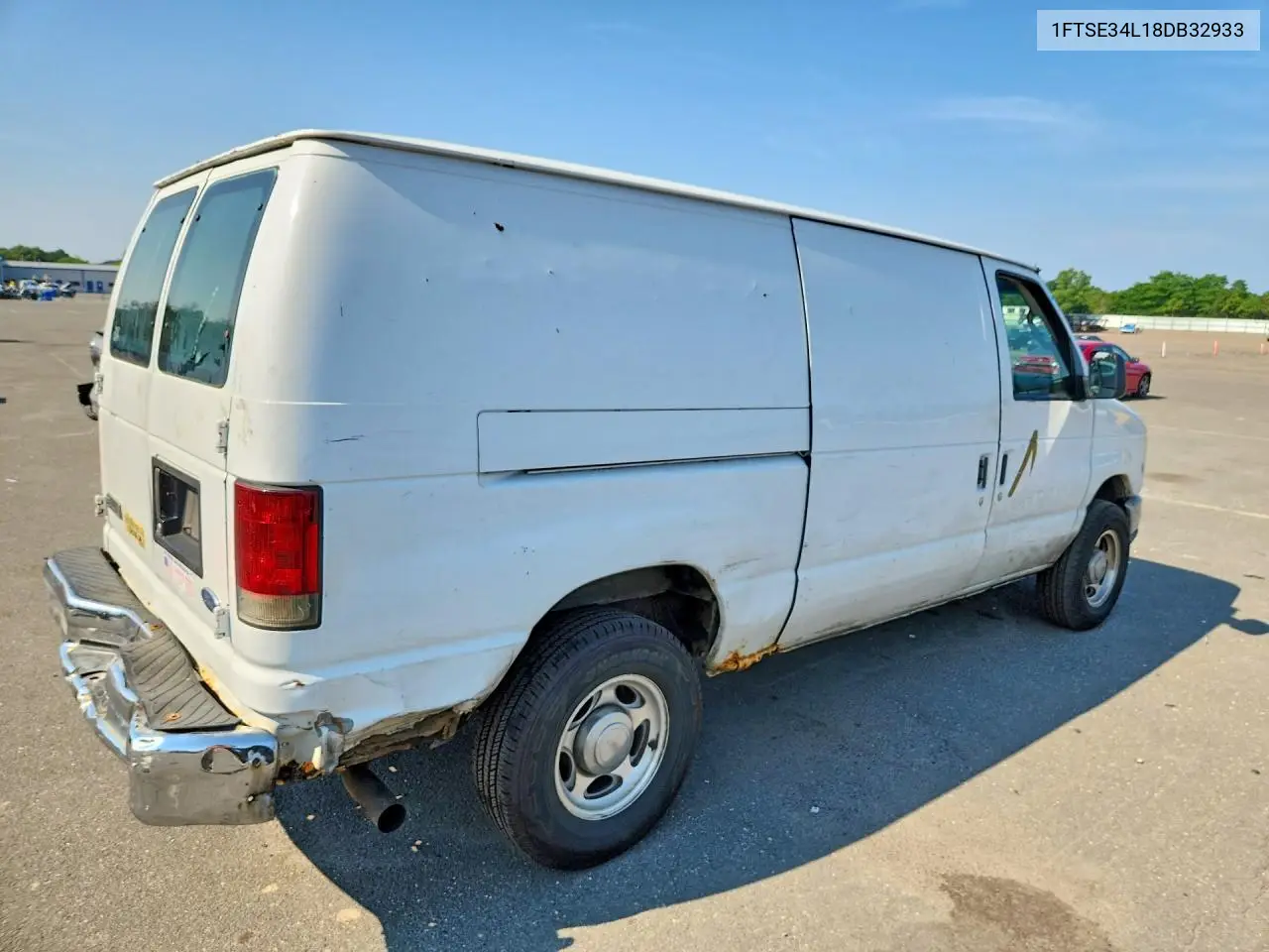 2008 Ford Econoline E350 Super Duty Van VIN: 1FTSE34L18DB32933 Lot: 60794476