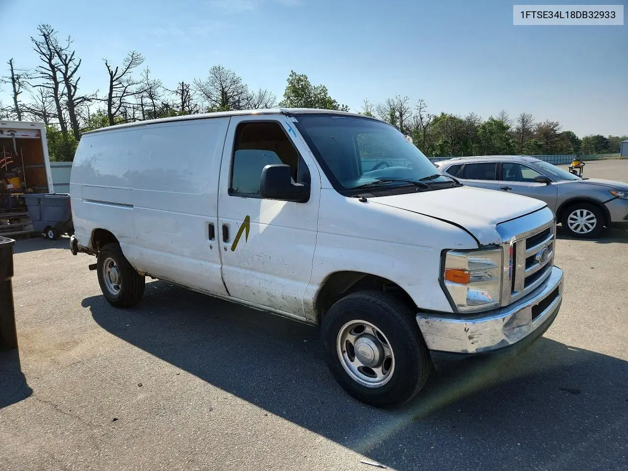 2008 Ford Econoline E350 Super Duty Van VIN: 1FTSE34L18DB32933 Lot: 60794476