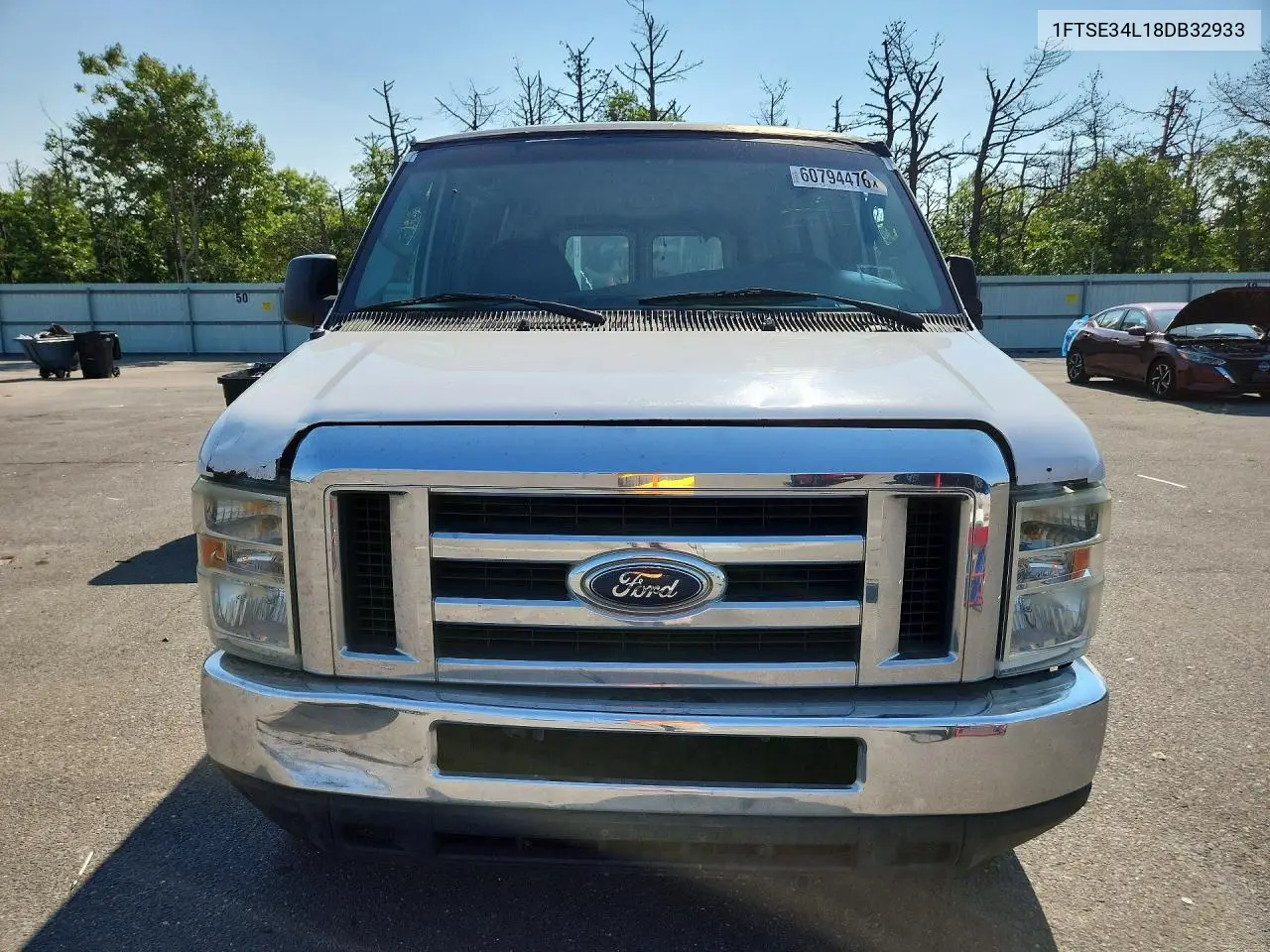 2008 Ford Econoline E350 Super Duty Van VIN: 1FTSE34L18DB32933 Lot: 60794476