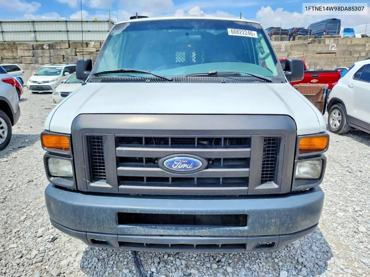 2008 Ford Econoline E150 Van VIN: 1FTNE14W98DA85307 Lot: 60822246