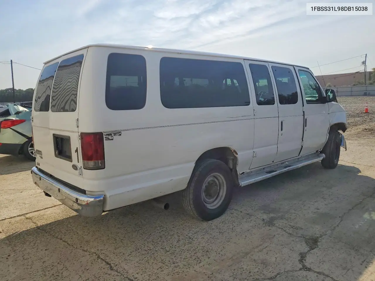 2008 Ford Econoline E350 Super Duty Wagon VIN: 1FBSS31L98DB15038 Lot: 60845086