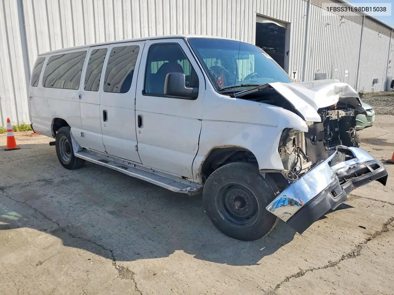 2008 Ford Econoline E350 Super Duty Wagon VIN: 1FBSS31L98DB15038 Lot: 60845086