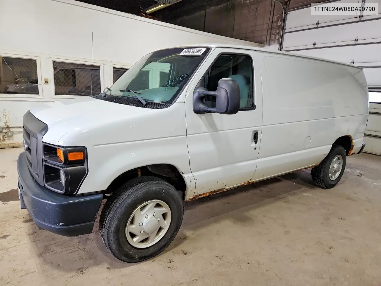2008 Ford Econoline E250 Van VIN: 1FTNE24W08DA90790 Lot: 60929296