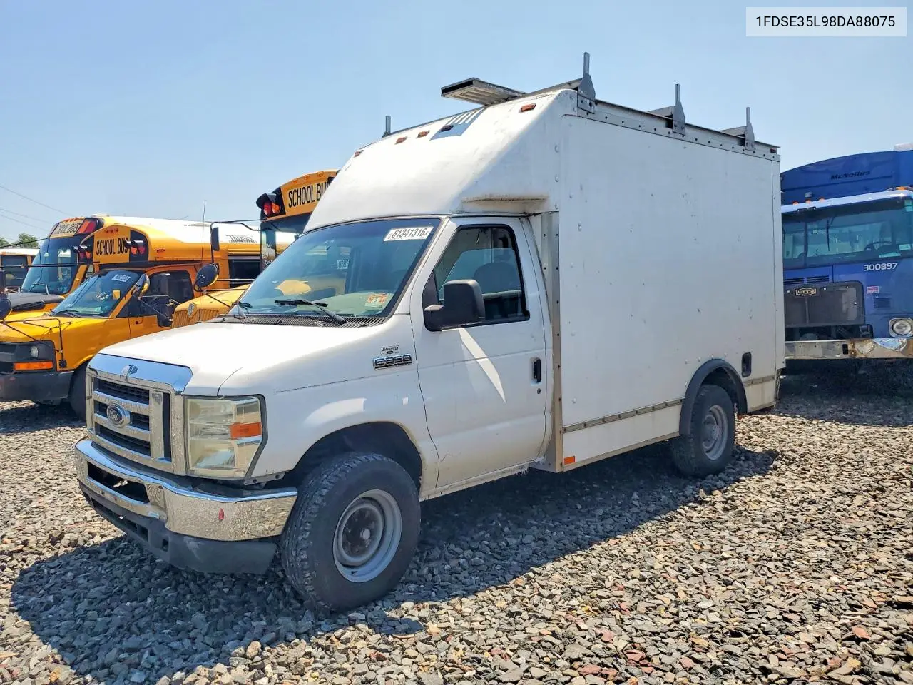 2008 Ford Econoline E350 VIN: 1FDSE35L98DA88075 Lot: 61341316