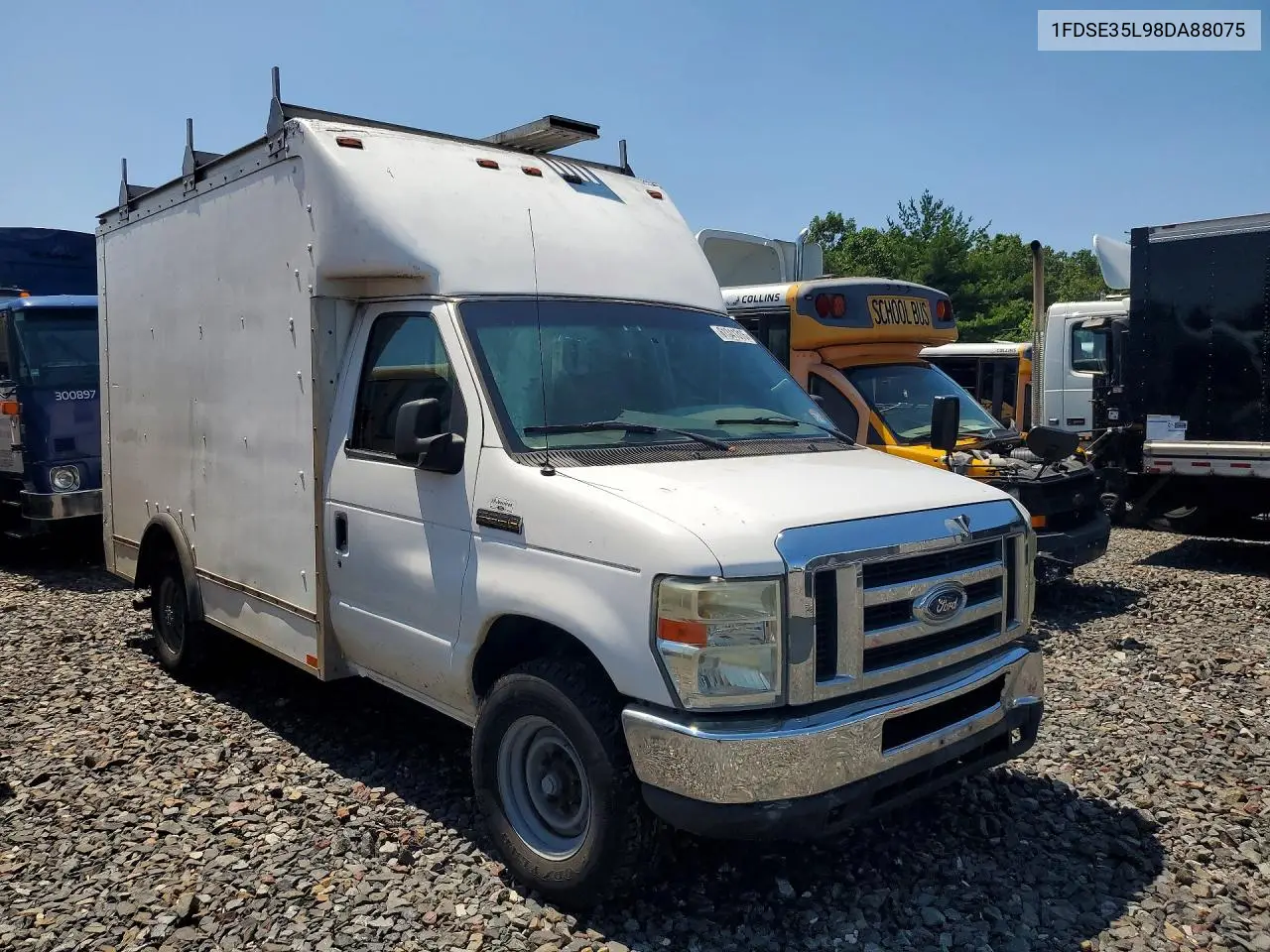 2008 Ford Econoline E350 VIN: 1FDSE35L98DA88075 Lot: 61341316