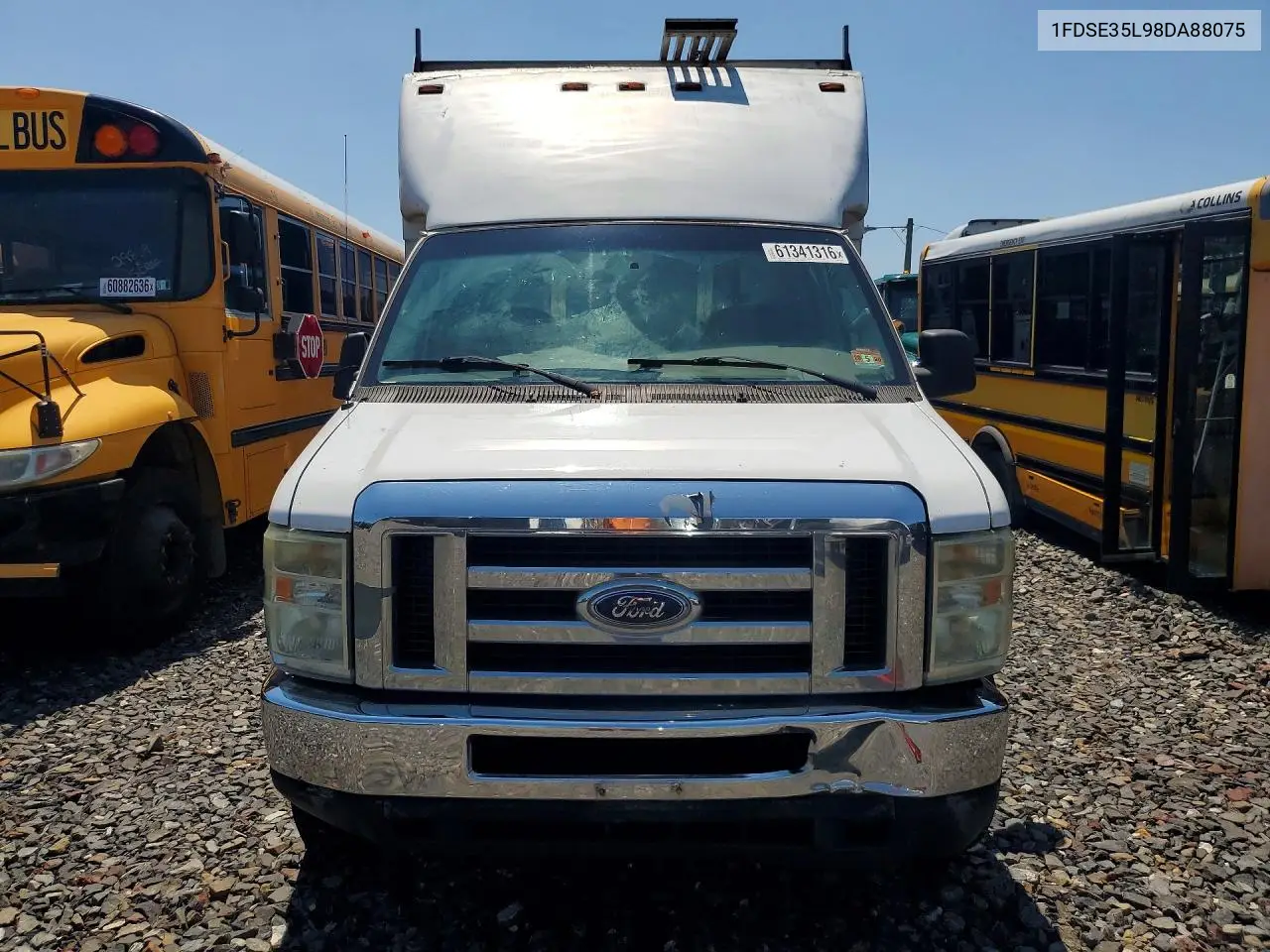 2008 Ford Econoline E350 VIN: 1FDSE35L98DA88075 Lot: 61341316