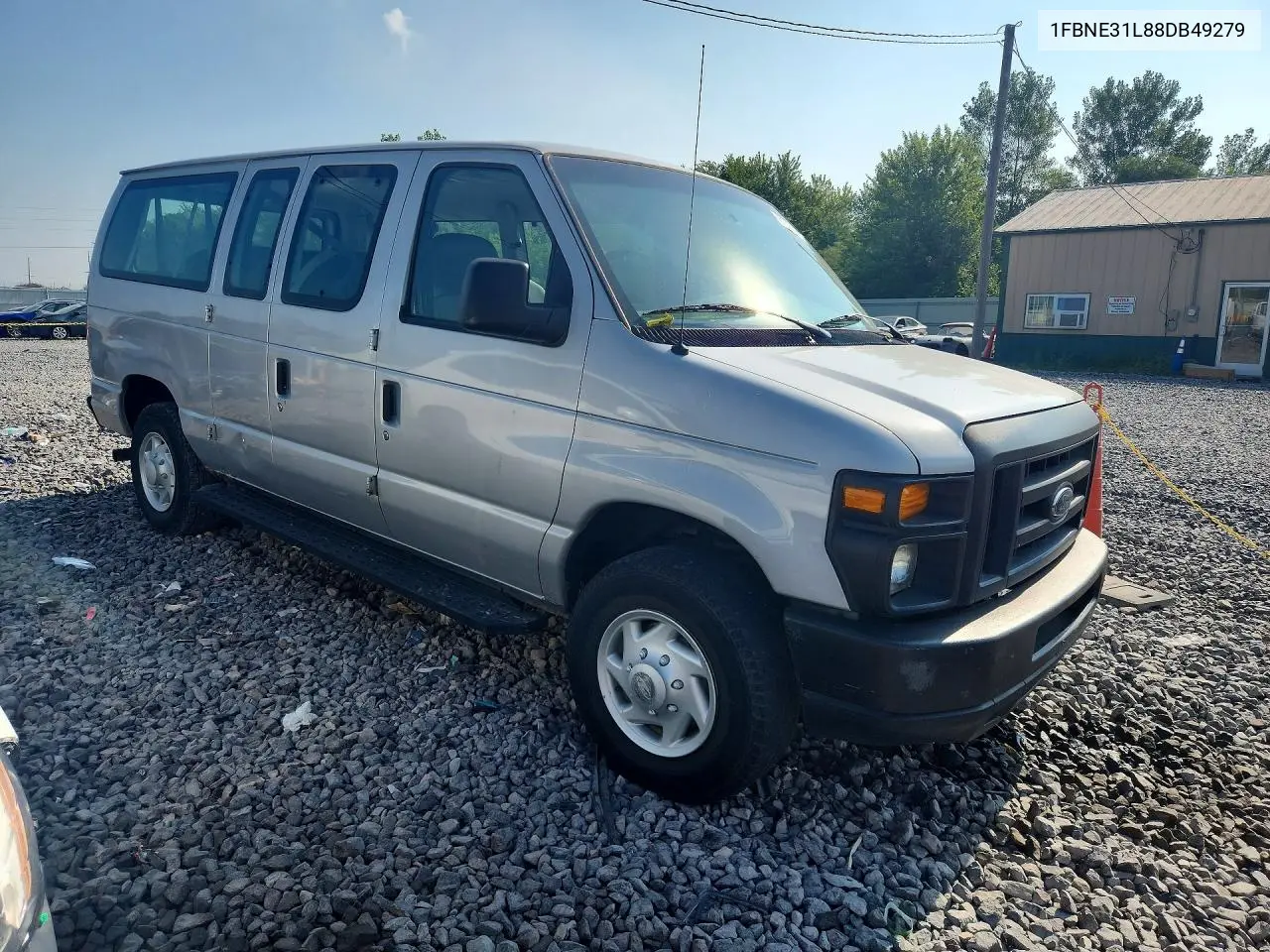 2008 Ford Econoline E350 Super Duty Wagon VIN: 1FBNE31L88DB49279 Lot: 61571616