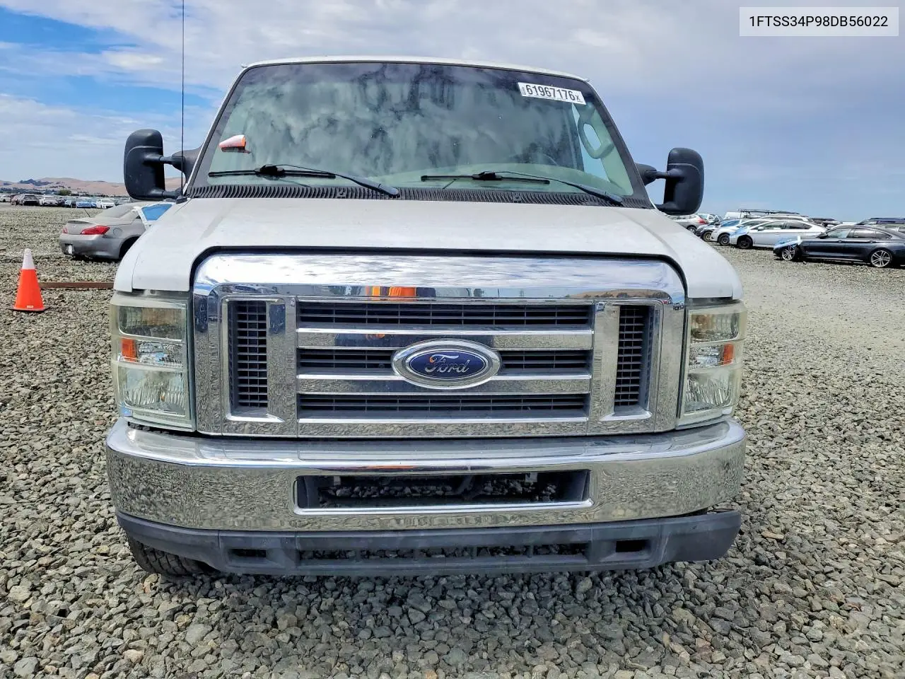 2008 Ford Econoline E350 Super Duty Van VIN: 1FTSS34P98DB56022 Lot: 61967176