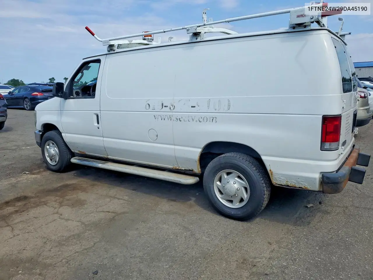 2009 Ford Econoline E250 Van VIN: 1FTNE24W29DA45190 Lot: 58774996