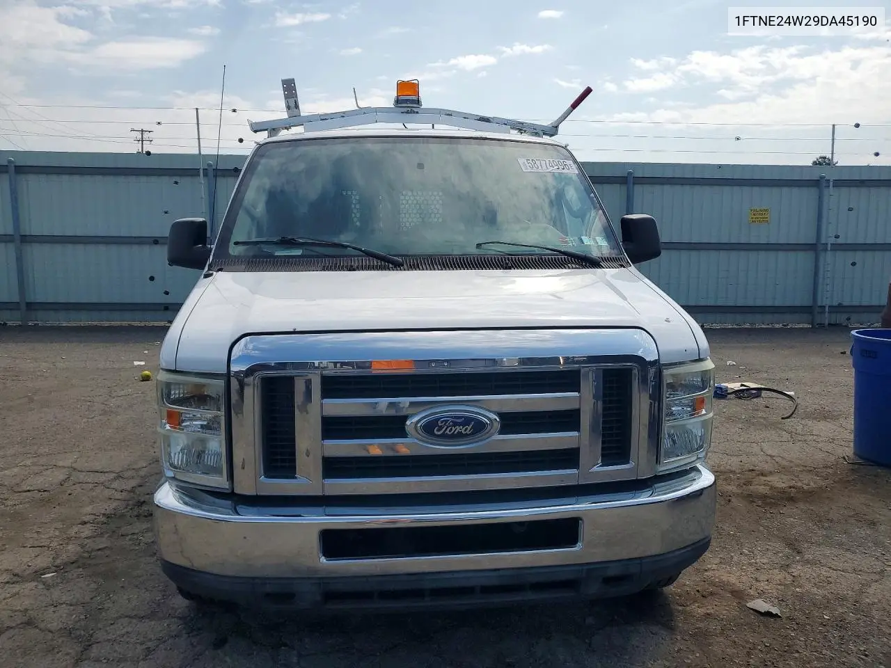 2009 Ford Econoline E250 Van VIN: 1FTNE24W29DA45190 Lot: 58774996