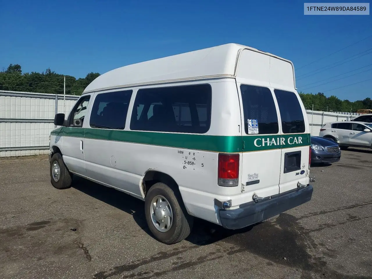 2009 Ford Econoline E250 Van VIN: 1FTNE24W89DA84589 Lot: 61369506