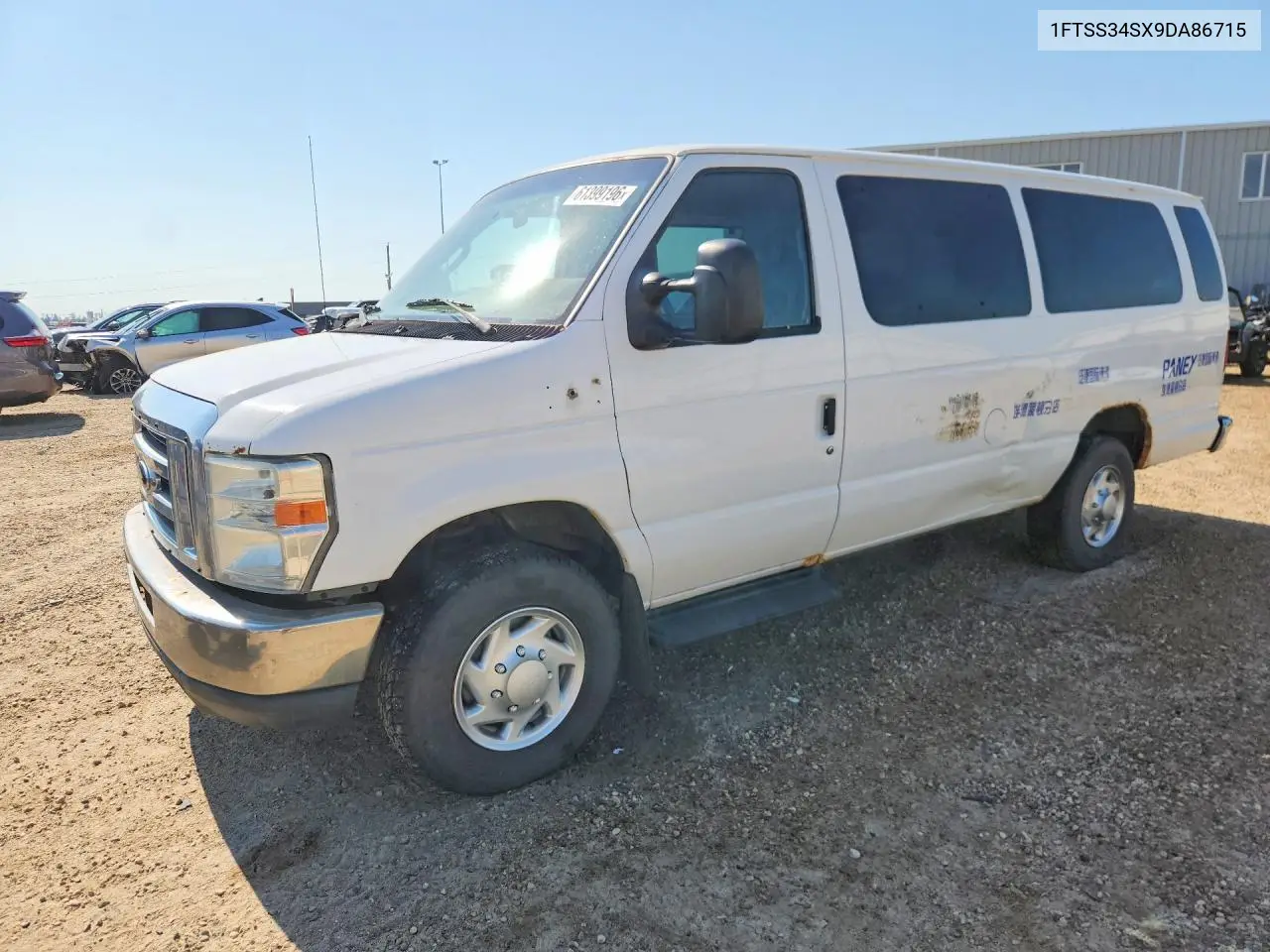 2009 Ford Econoline E350 Super Duty Van VIN: 1FTSS34SX9DA86715 Lot: 61399196