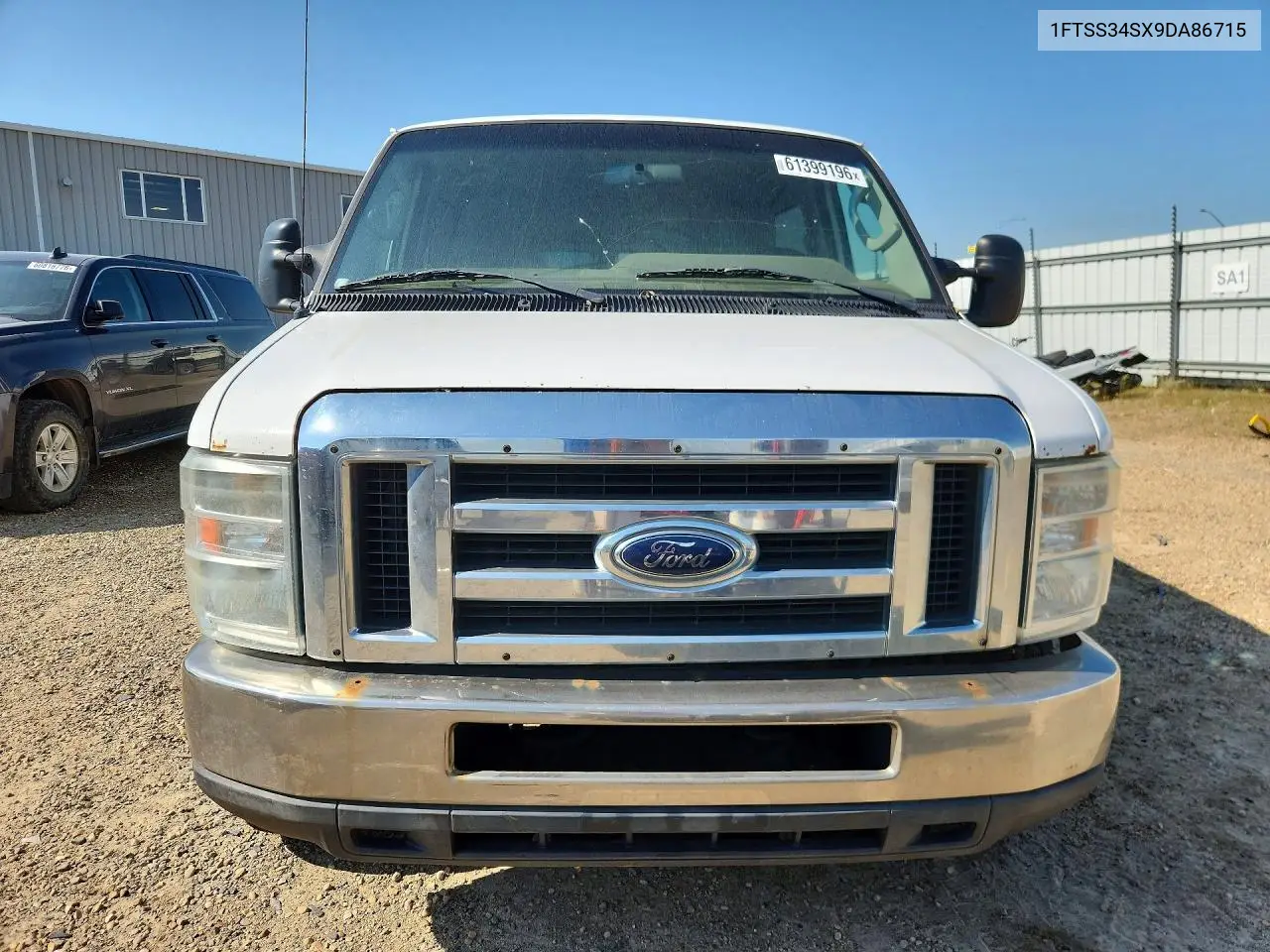 2009 Ford Econoline E350 Super Duty Van VIN: 1FTSS34SX9DA86715 Lot: 61399196