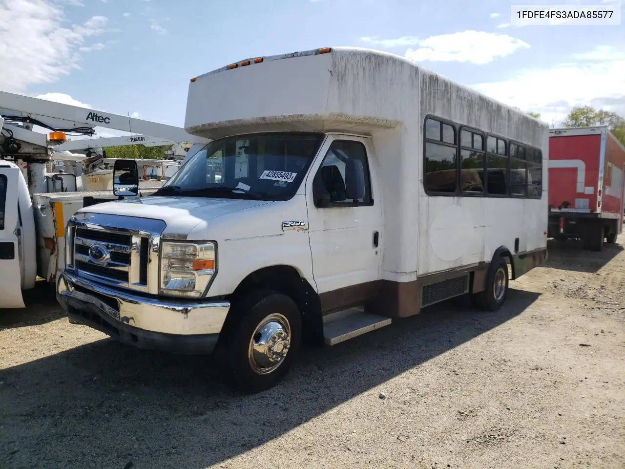 2010 Ford Econoline E450 Super Duty Cutaway Van VIN: 1FDFE4FS3ADA85577 Lot: 42855493