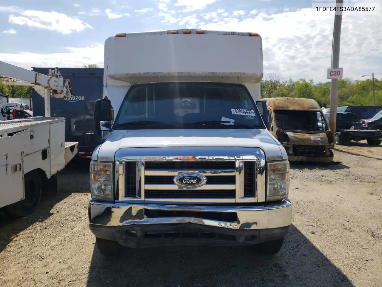 2010 Ford Econoline E450 Super Duty Cutaway Van VIN: 1FDFE4FS3ADA85577 Lot: 42855493