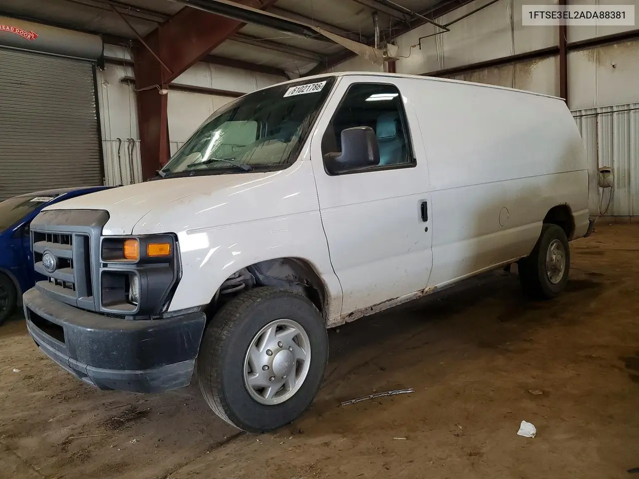 2010 Ford Econoline E350 Super Duty Van VIN: 1FTSE3EL2ADA88381 Lot: 61021786