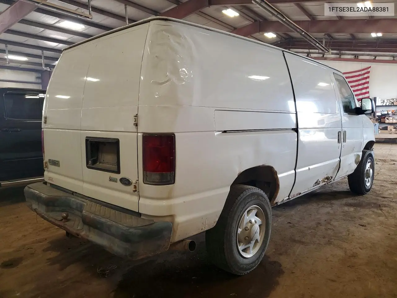 2010 Ford Econoline E350 Super Duty Van VIN: 1FTSE3EL2ADA88381 Lot: 61021786