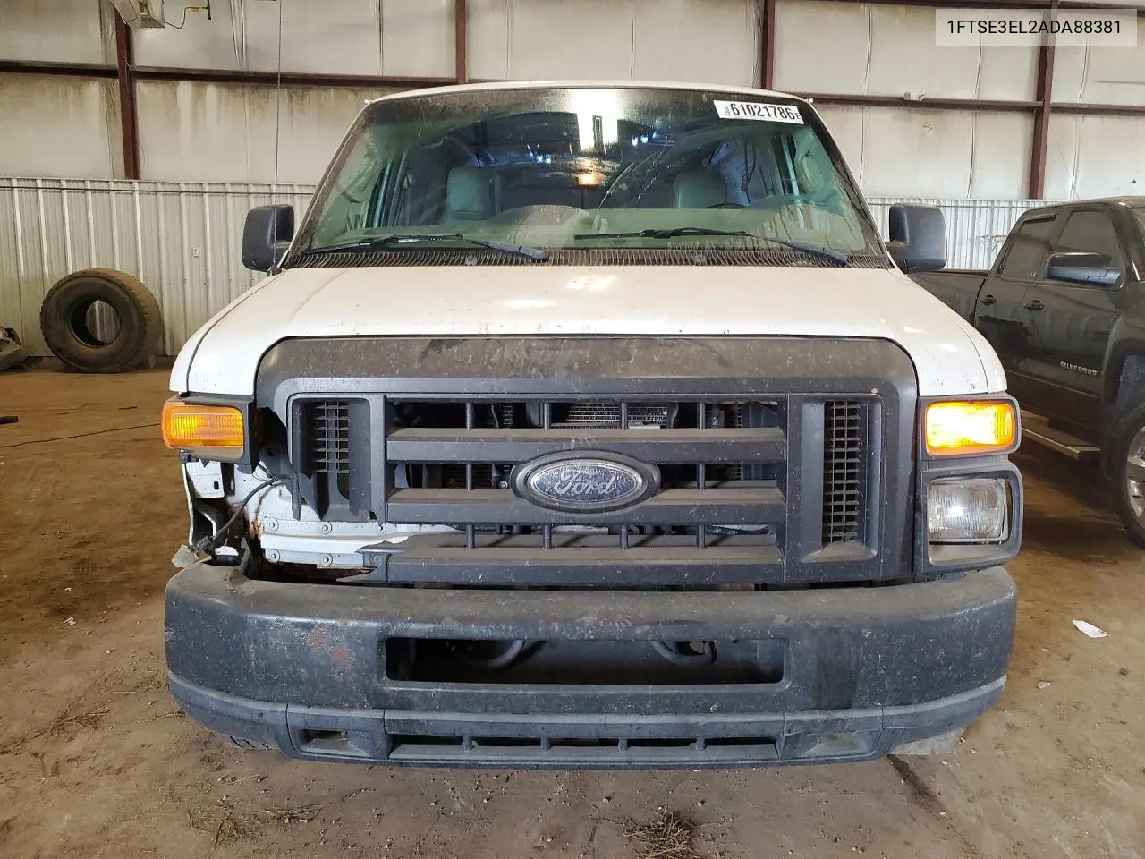 2010 Ford Econoline E350 Super Duty Van VIN: 1FTSE3EL2ADA88381 Lot: 61021786