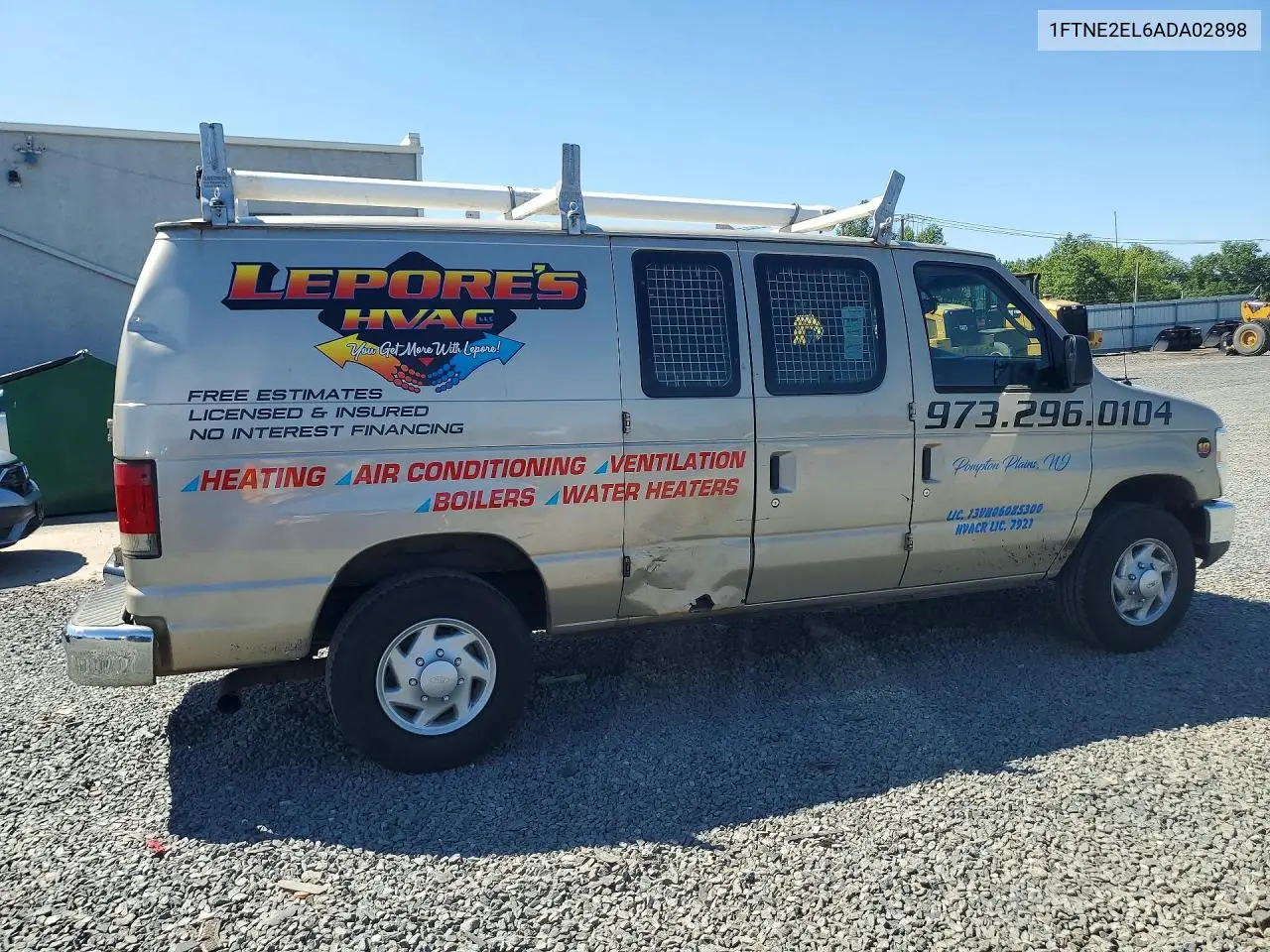 2010 Ford Econoline E250 Van VIN: 1FTNE2EL6ADA02898 Lot: 61573626