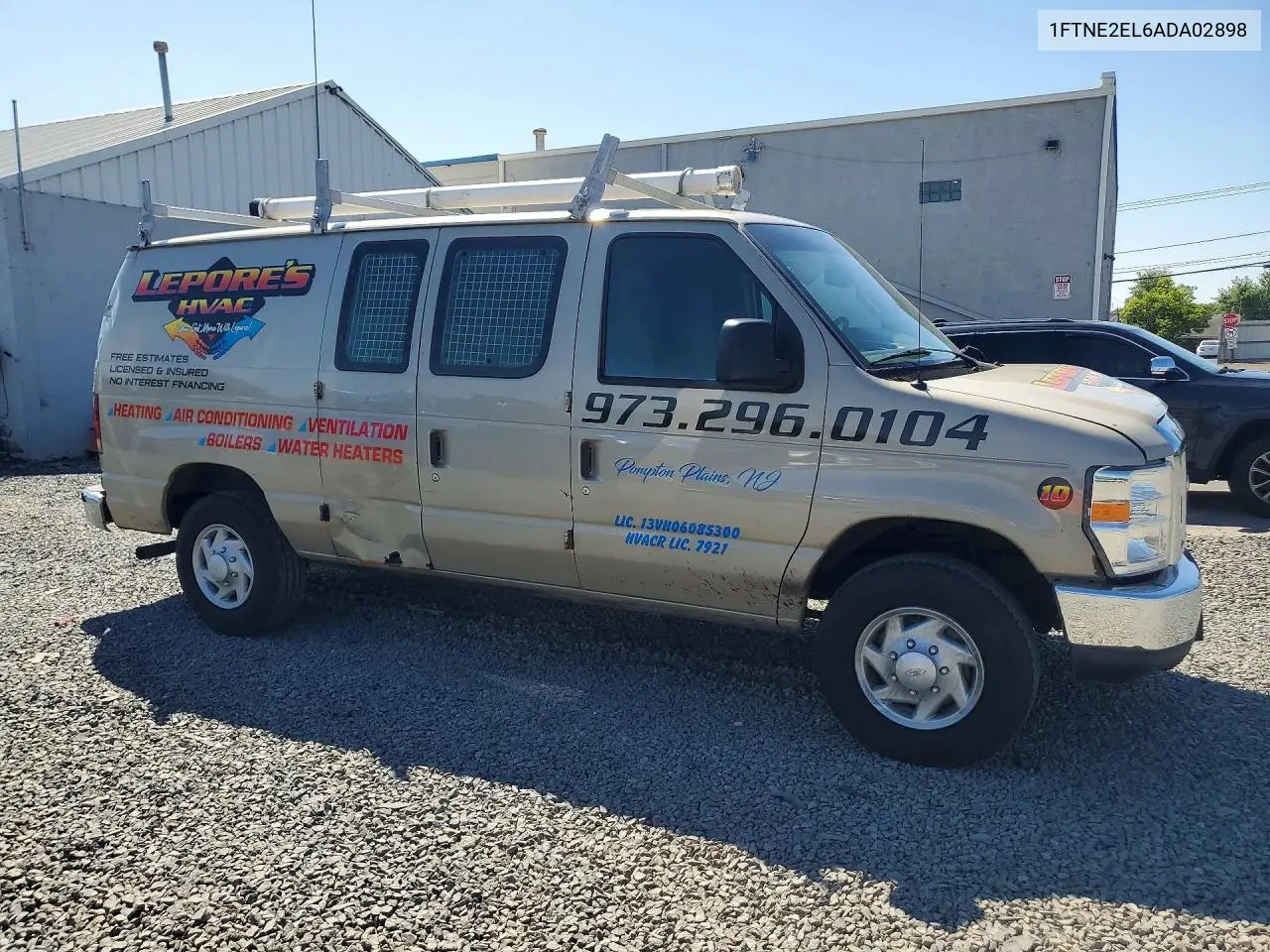 2010 Ford Econoline E250 Van VIN: 1FTNE2EL6ADA02898 Lot: 61573626
