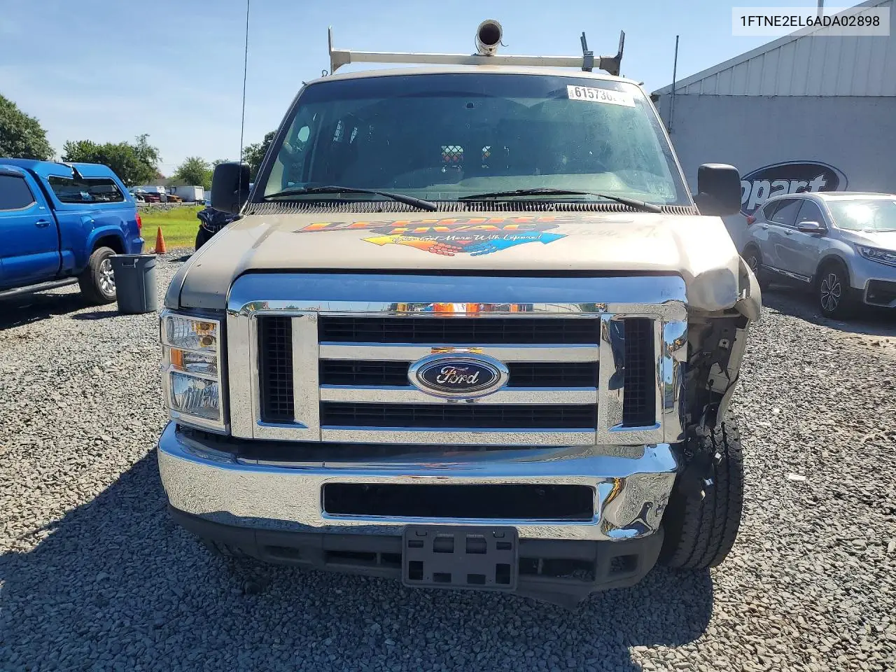 2010 Ford Econoline E250 Van VIN: 1FTNE2EL6ADA02898 Lot: 61573626