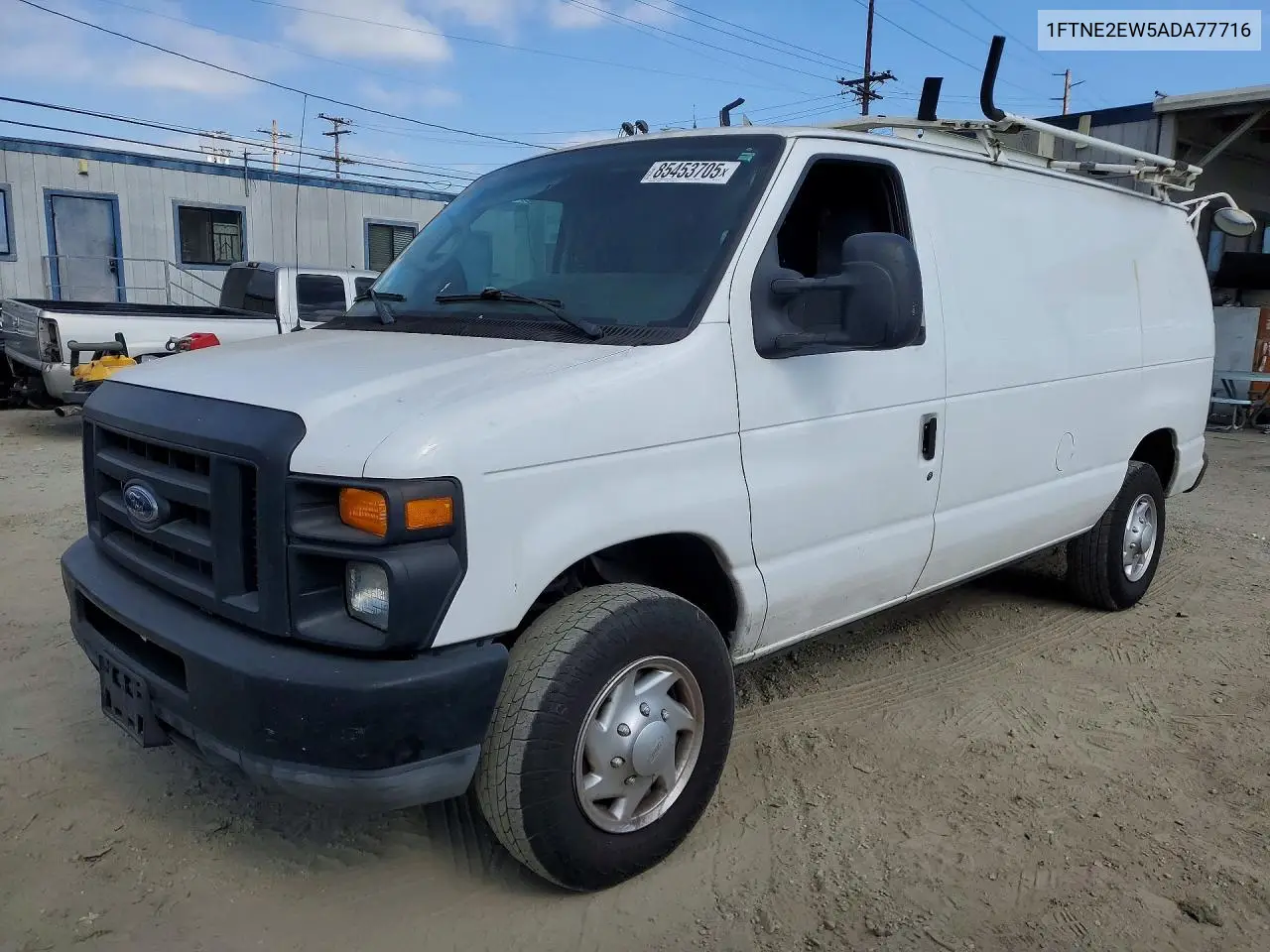 2010 Ford Econoline E250 Van VIN: 1FTNE2EW5ADA77716 Lot: 85453705
